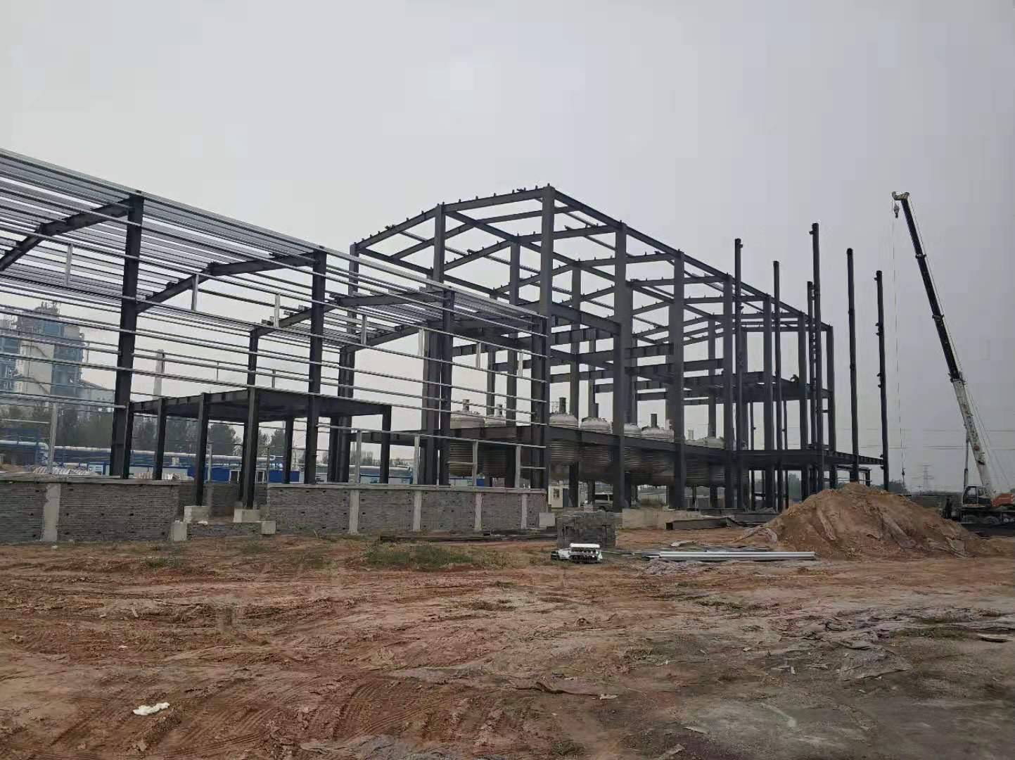 濮陽樂享鋼結構廠房丨